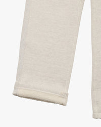 Wonder Looper 876gsm Double Heavyweight French Terry Sweatpants - Oatmeal