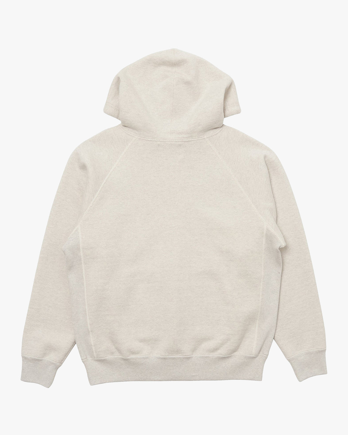 Wonder Looper 876gsm Double Heavyweight French Terry Zip Hoodie - Oatmeal