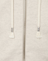 Wonder Looper 876gsm Double Heavyweight French Terry Zip Hoodie - Oatmeal