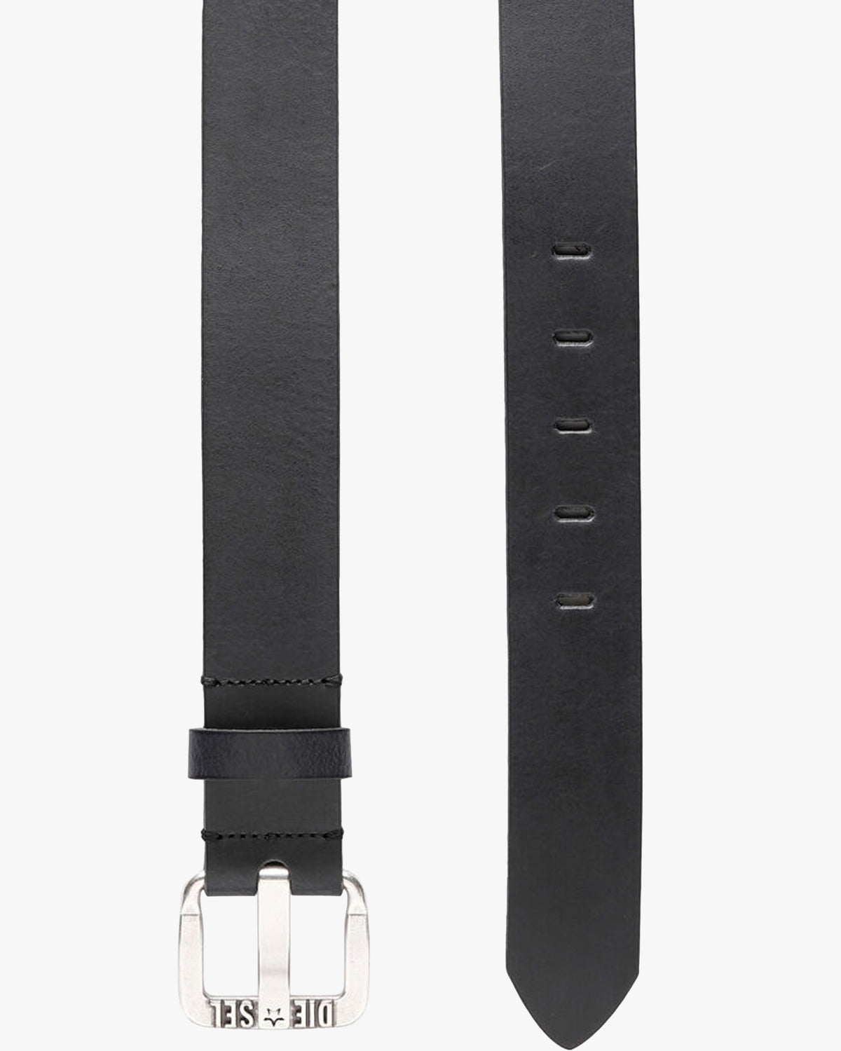Diesel B-Star II Leather Belt - Black
