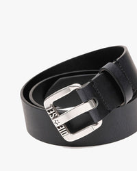 Diesel B-Star II Leather Belt - Black
