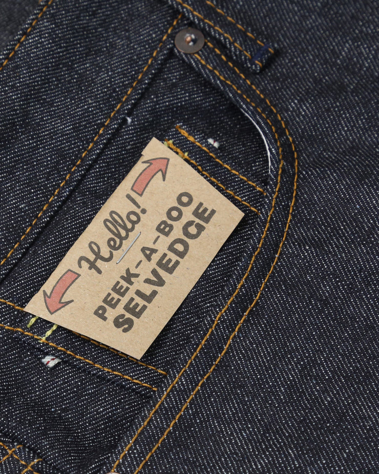 Railcar Fine Goods Rebels Straight Leg Mens Jeans - X100 15oz Japanese Dark Indigo Selvedge