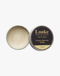 Loake Shoemakers Luxury Beeswax Polish - Neutral | Loake Shoemakers Garment Care | JEANSTORE