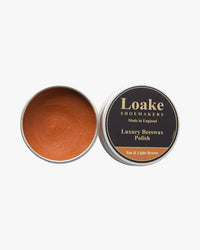 Loake Shoemakers Luxury Beeswax Polish - Tan | Loake Shoemakers Garment Care | JEANSTORE
