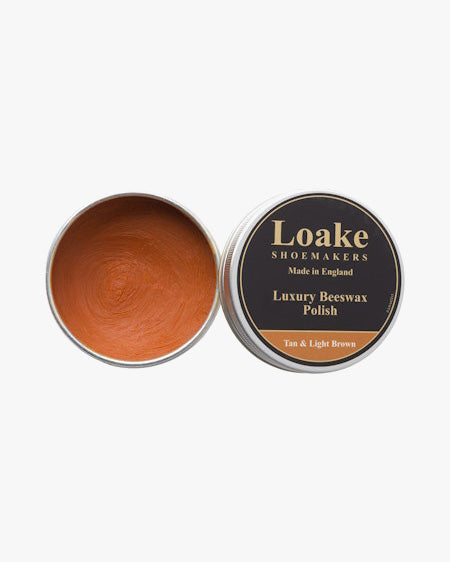 Loake Shoemakers Luxury Beeswax Polish - Tan