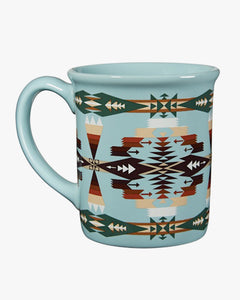 Pendleton 18oz Ceramic Mug - Tucson Aqua