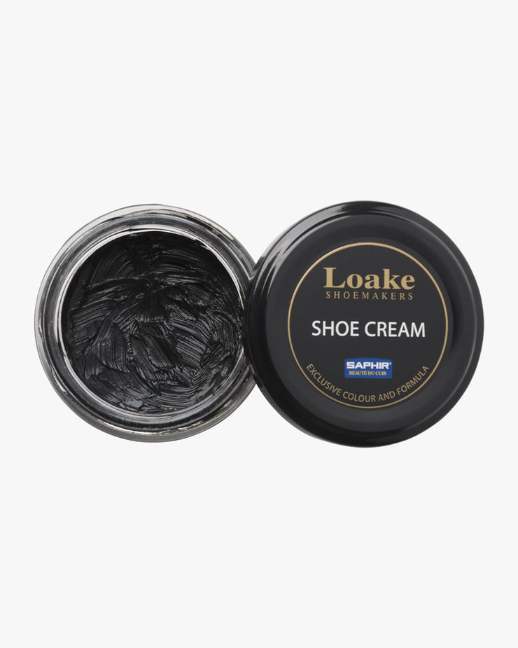 Loake Shoemakers Saphir Shoe Cream - Black