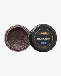 Loake Shoemakers Saphir Shoe Cream - Dark Brown | Loake Shoemakers Garment Care | JEANSTORE