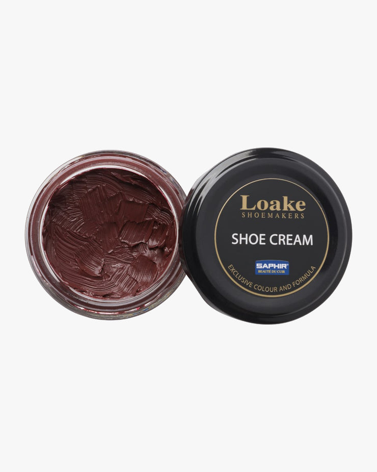 Loake Shoemakers Saphir Shoe Cream - Mahogany