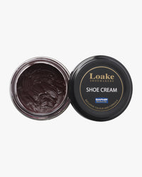 Loake Shoemakers Saphir Shoe Cream - Burgundy / Oxblood | Loake Shoemakers Garment Care | JEANSTORE