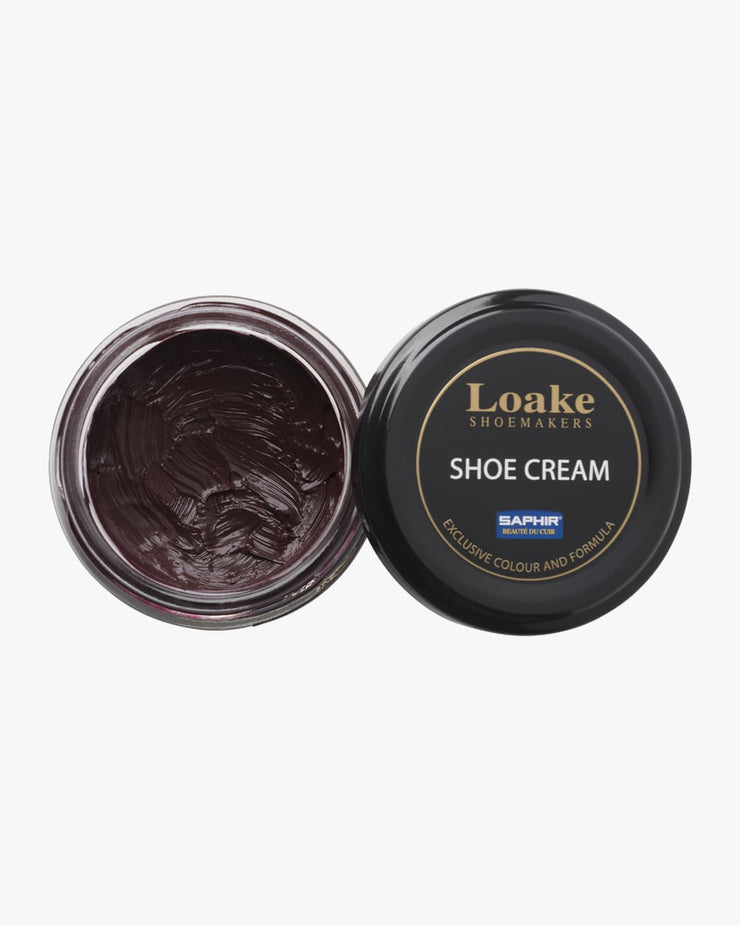 Loake Shoemakers Saphir Shoe Cream - Burgundy / Oxblood