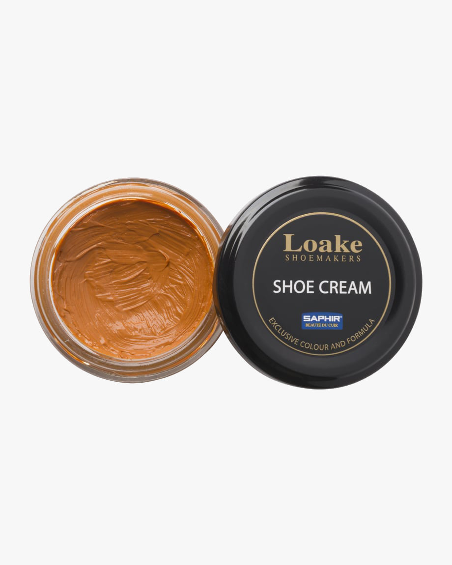 Loake Shoemakers Saphir Shoe Cream - Tan | Loake Shoemakers Garment Care | JEANSTORE