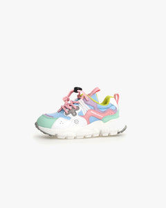 Flower Mountain Kids Yamano 3 E-Calf & Nylon - Aquamarine / Celeste / White