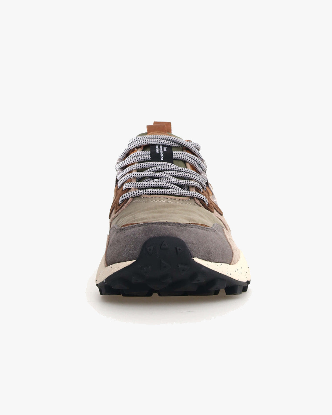 Flower Mountain Yamano 3 Suede & Nylon - Grey / Onion | Flower Mountain Trainers | JEANSTORE