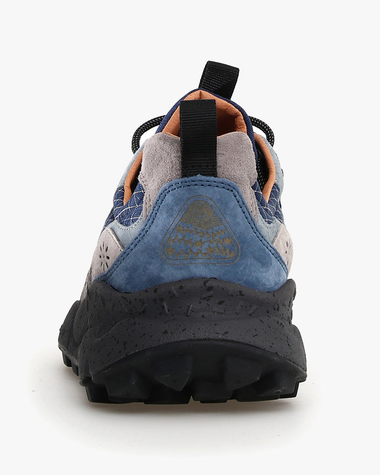 Flower Mountain Yamano 3 Suede & Cordura - Grey / Navy | Flower Mountain Trainers | JEANSTORE