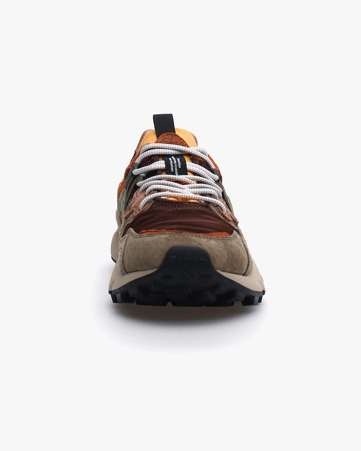 Flower Mountain Yamano 3 Suede & Nylon - Taupe / Brown | Flower Mountain Trainers | JEANSTORE