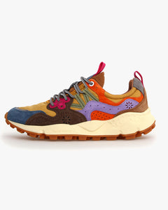 Flower Mountain Yamano 3 Suede & Nylon - Light Blue / Yellow / Brown