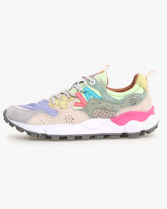 Flower Mountain Womens Yamano 3 Suede & Nylon - Light Grey / Lilac