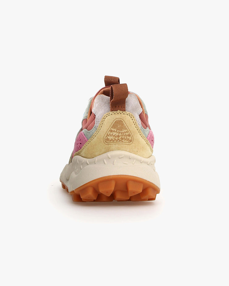 Flower Mountain Womens Yamano 3 Suede & Nylon - Cream / Taupe / Military | Flower Mountain Trainers | JEANSTORE