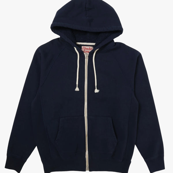 Wonder Looper Super Looper French Terry Zip Hoodie - Navy | Wonder Looper Sweaters & Knitwear | JEANSTORE