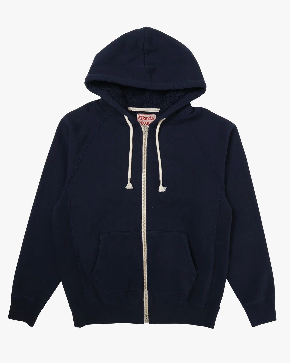 Wonder Looper Super Looper French Terry Zip Hoodie - Navy