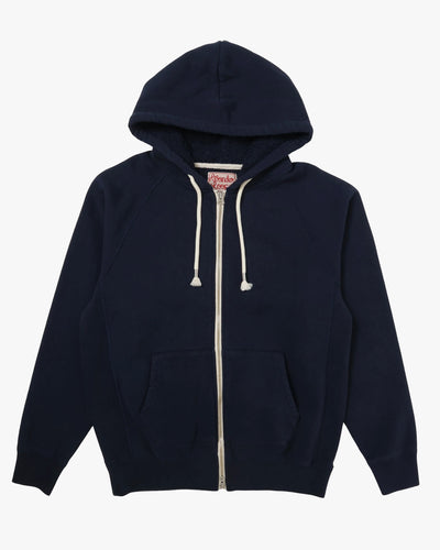 Wonder Looper Super Looper French Terry Zip Hoodie - Navy
