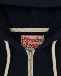 Wonder Looper Super Looper French Terry Zip Hoodie - Navy