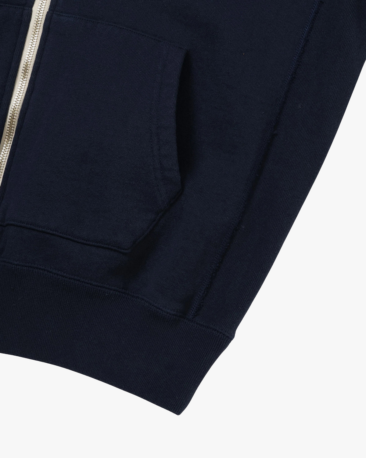 Wonder Looper Super Looper French Terry Zip Hoodie - Navy
