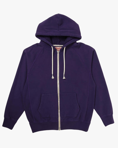 Wonder Looper Super Looper French Terry Zip Hoodie - Purple