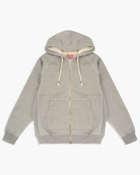 Wonder Looper 876gsm Double Heavyweight French Terry Zip Hoodie - Heather Grey | Wonder Looper Sweaters & Knitwear | JEANSTORE