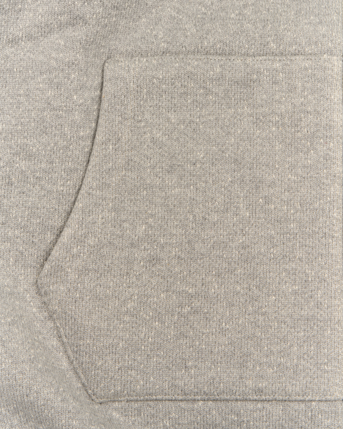 Wonder Looper 876gsm Double Heavyweight French Terry Zip Hoodie - Heather Grey | Wonder Looper Sweaters & Knitwear | JEANSTORE