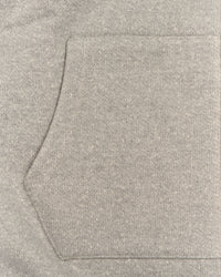 Wonder Looper 876gsm Double Heavyweight French Terry Zip Hoodie - Heather Grey | Wonder Looper Sweaters & Knitwear | JEANSTORE