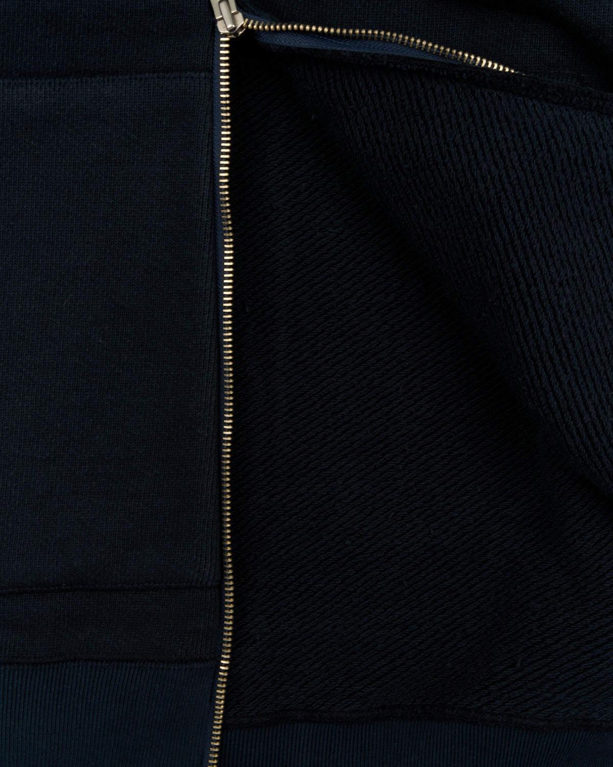 Wonder Looper 876gsm Double Heavyweight French Terry Zip Hoodie - Navy | Wonder Looper Sweaters & Knitwear | JEANSTORE