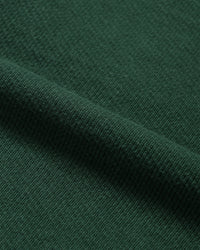 Wonder Looper 876gsm Double Heavyweight French Terry Zip Hoodie - Racing Green
