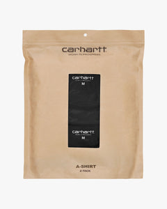 Carhartt WIP A-Shirt 2-Pack Tanktops - Black / Black