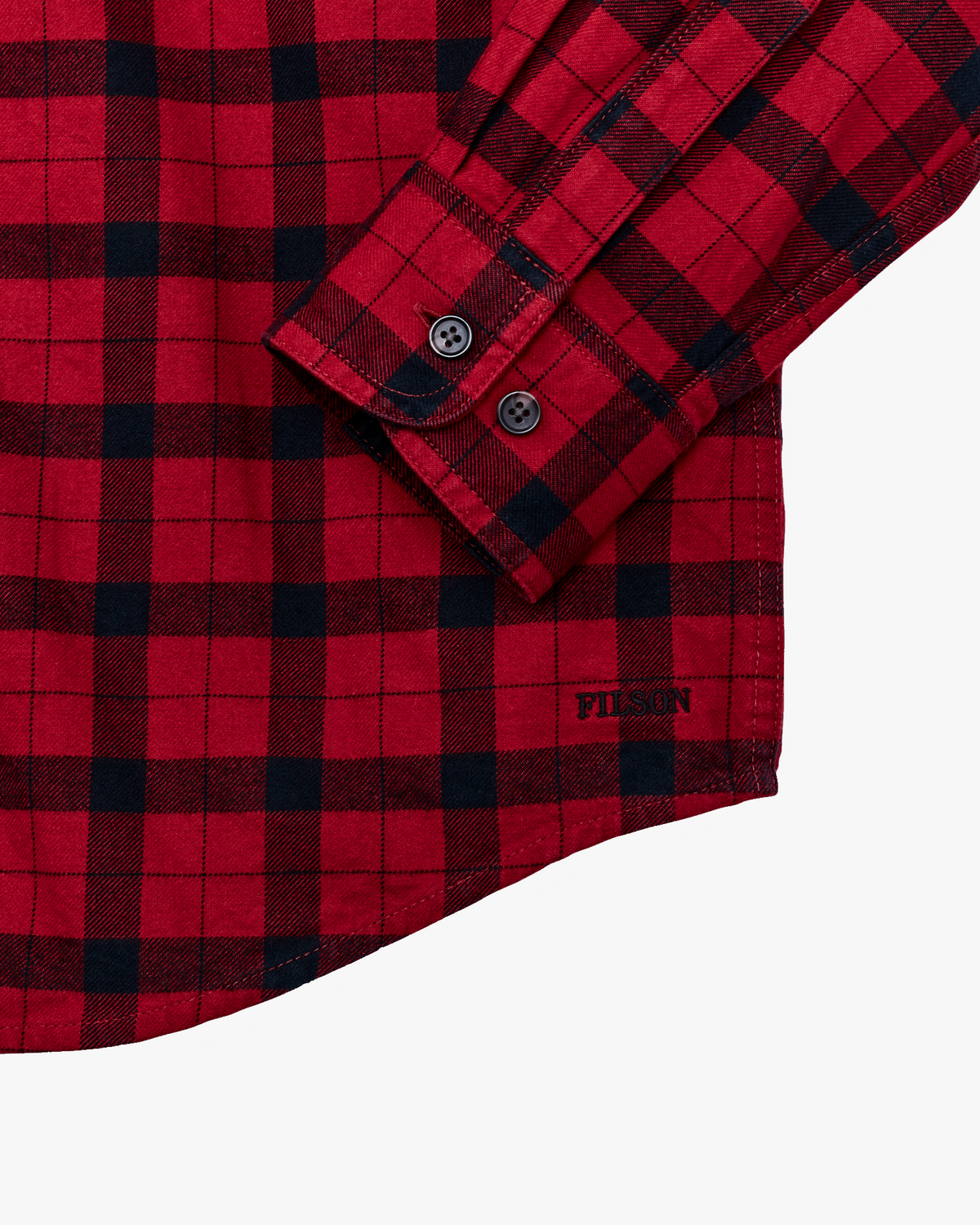 Filson Alaskan Guide Shirt - Red / Black Plaid | Filson Shirts | Jeanstore