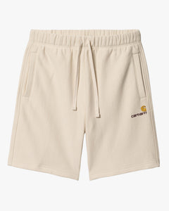 Carhartt WIP American Script Sweat Short - Natural