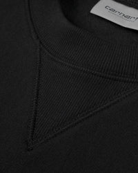 Carhartt WIP American Script Sweat - Black | Carhartt WIP Sweaters & Knitwear | JEANSTORE