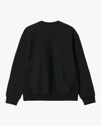 Carhartt WIP American Script Sweat - Black | Carhartt WIP Sweaters & Knitwear | JEANSTORE