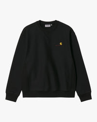 Carhartt WIP American Script Sweat - Black | Carhartt WIP Sweaters & Knitwear | JEANSTORE