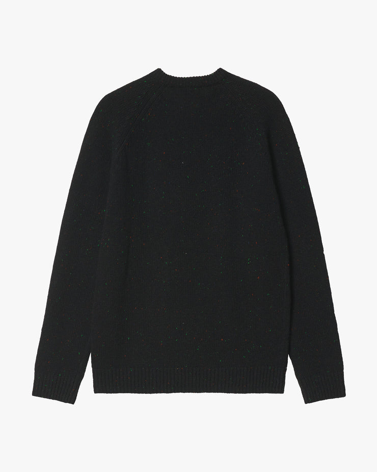 Carhartt WIP Anglistic Sweater - Speckled Black | Carhartt WIP Sweaters & Knitwear | JEANSTORE