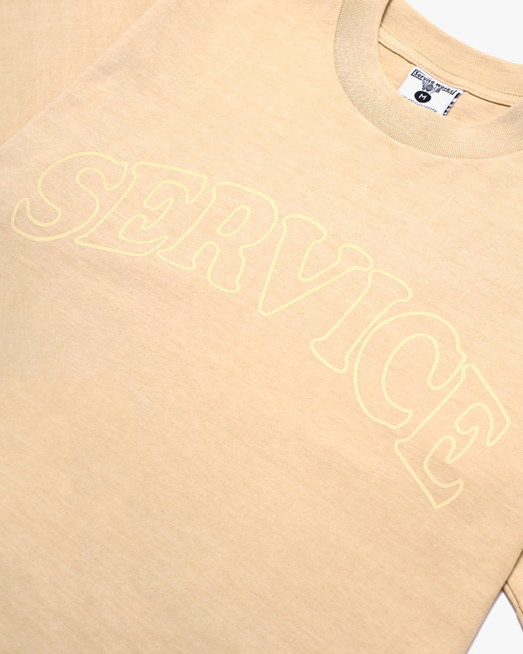 Service Works Arch Logo Tee - Khaki