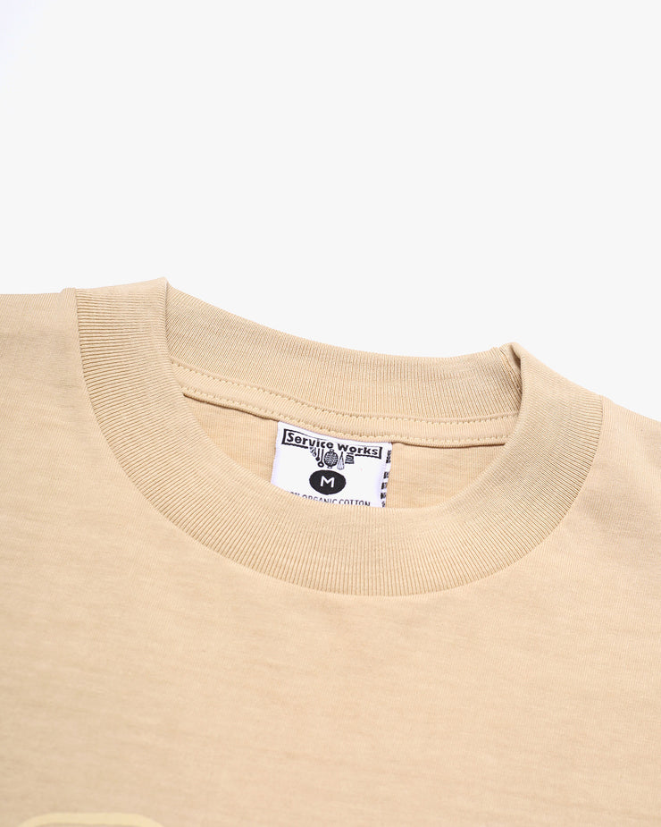 Service Works Arch Logo Tee - Khaki