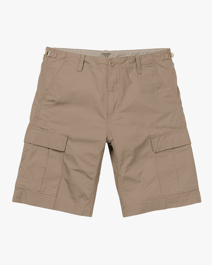 Carhartt WIP Aviation Shorts - Leather Rinsed