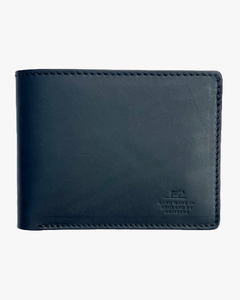 Barnes and Moore Longshore Folding Leather Wallet - Black