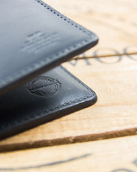 Barnes and Moore Longshore Folding Leather Wallet - Black