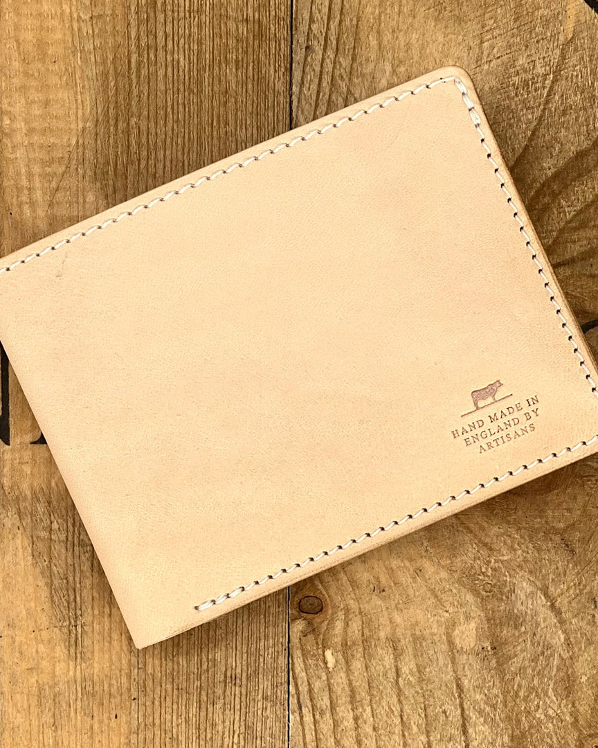 Barnes and Moore Longshore Folding Leather Wallet - Natural | Barnes and Moore Wallets & Key Fobs | JEANSTORE