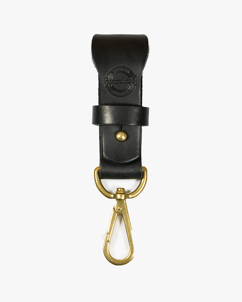 Barnes and Moore Yardman II Leather Key Fob - Black | Barnes and Moore Wallets & Key Fobs | JEANSTORE