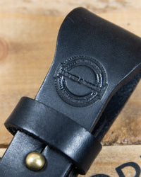Barnes and Moore Yardman II Leather Key Fob - Black | Barnes and Moore Wallets & Key Fobs | JEANSTORE