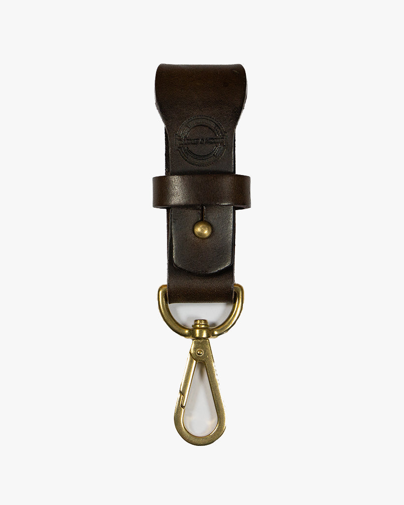 Barnes and Moore Yardman II Leather Key Fob - Deep Honey | Barnes and Moore Wallets & Key Fobs | JEANSTORE